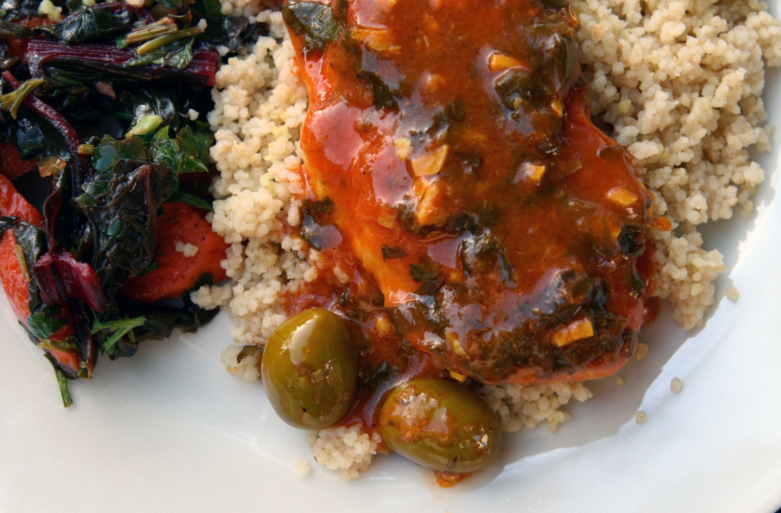 Sephardic Fish with Olives Recipe mostly foodstuffs