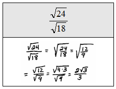 OpenAlgebra.com: Multiplying and Dividing Radical Expressions
