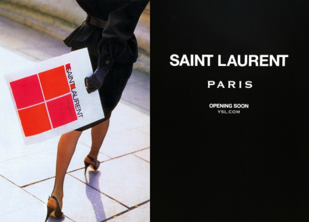 INTO THE FASHION: INSPIRATION Saint Laurent Rive Gauche 1966 Saint  Laurent Paris 2012