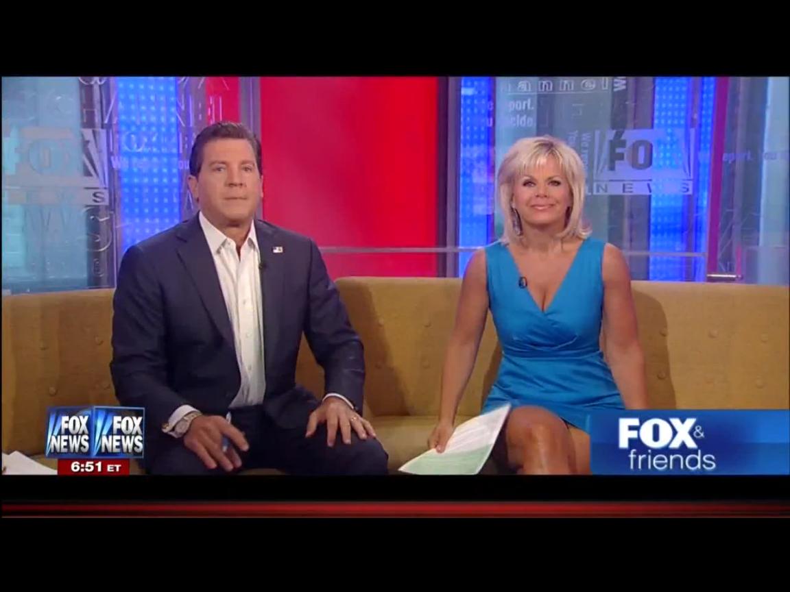 Tuesday: Cheryl Casone and Gretchen Carlson caps @ Fox and Friends. 