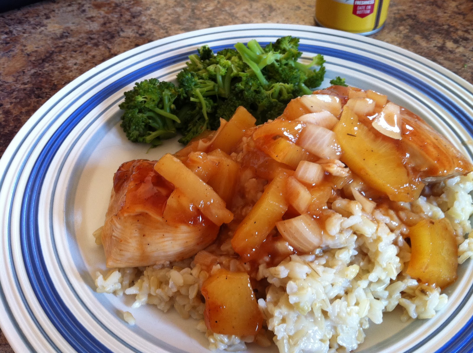 The Foodie Mommie Oven Barbecue Pineapple Chicken