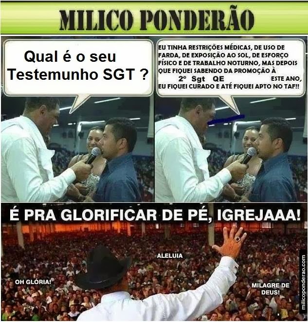 Milico Ponderão: GÍRIAS MILITARES