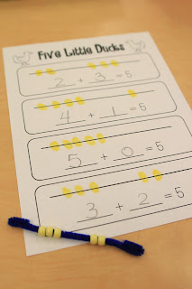 Mrs. Ricca's Kindergarten: Fun with Addition! Freebies