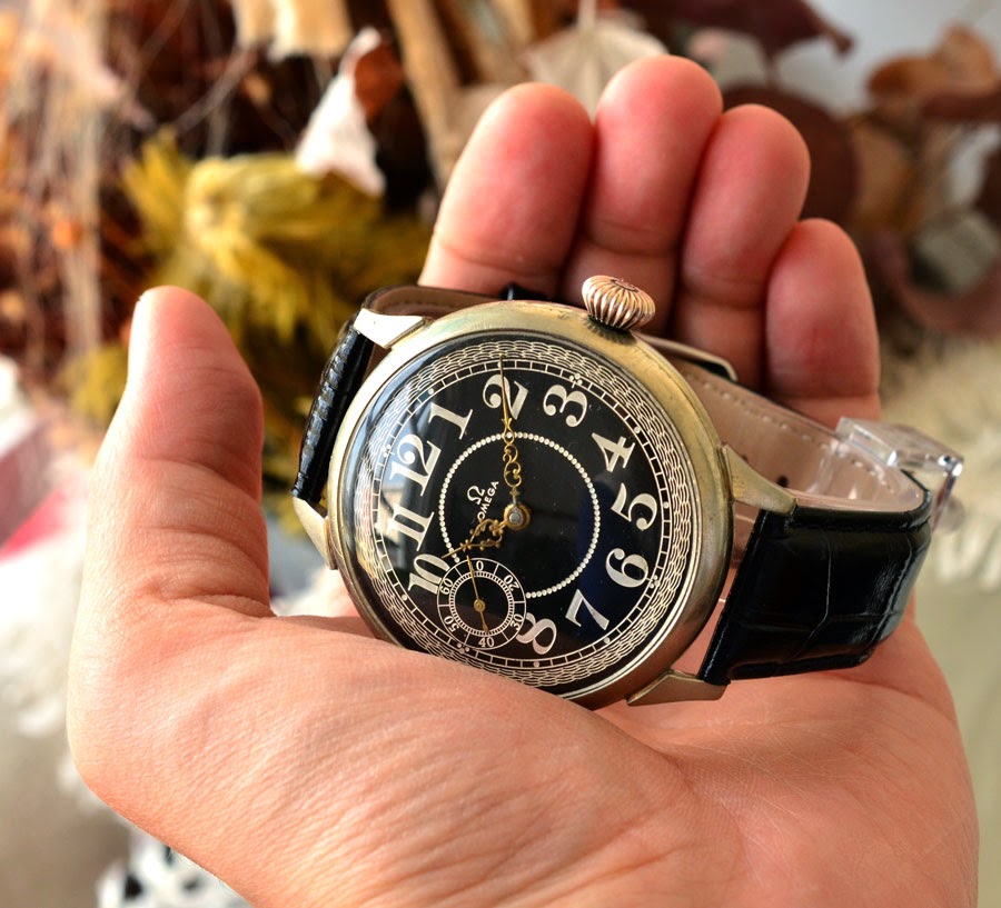 レア 1912年製 OMEGA オメガ アンティーク 手巻き 腕時計 懐中時計