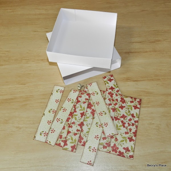 Beccy's Place Tutorial Easel Box Card