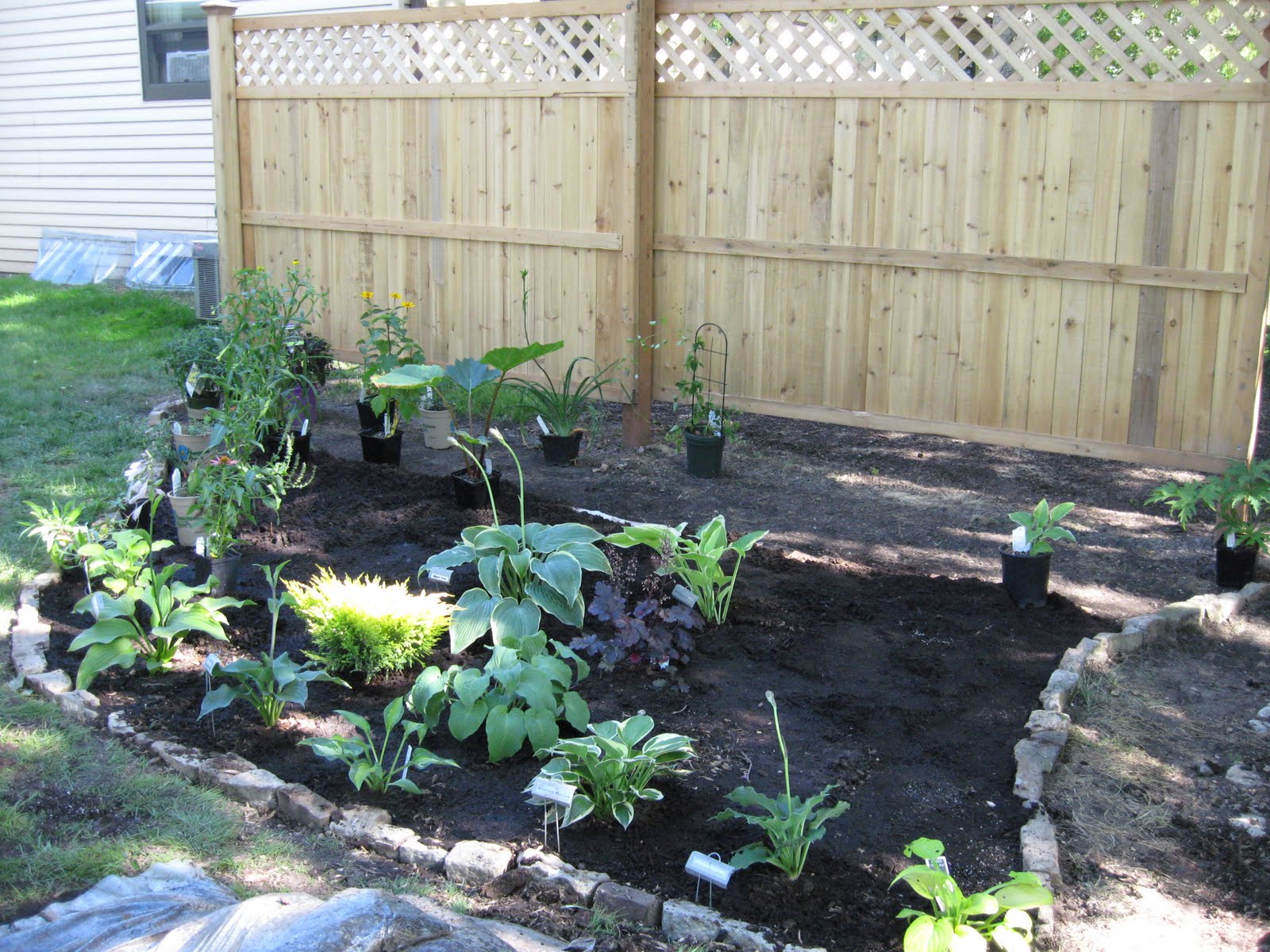 Cheesehead Gardening Using cardboard to line flower beds bye bye