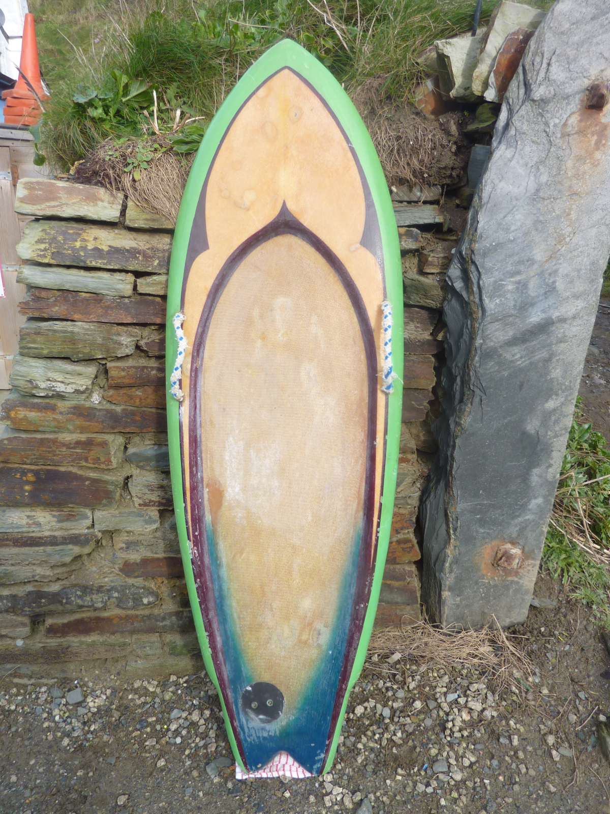 vintage surfboard collector UK British kneeboard
