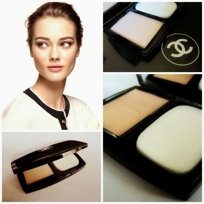 Chanel Vitalumiere Compact Douceur Foundation Review, Before and