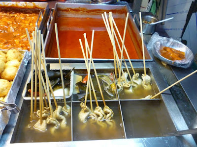 Oden stall at Dongdaemun Seoul