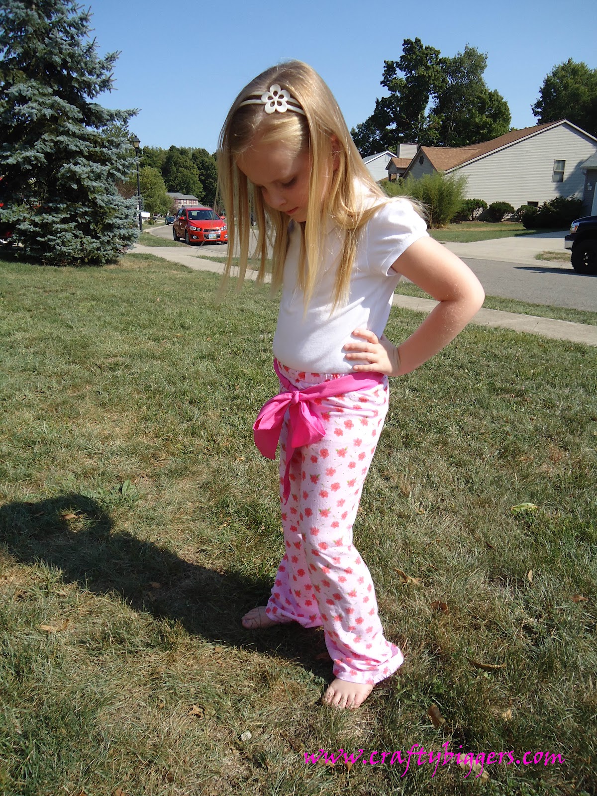Crafty Biggers Whimsy Couture Jump Around Pants Pattern Review