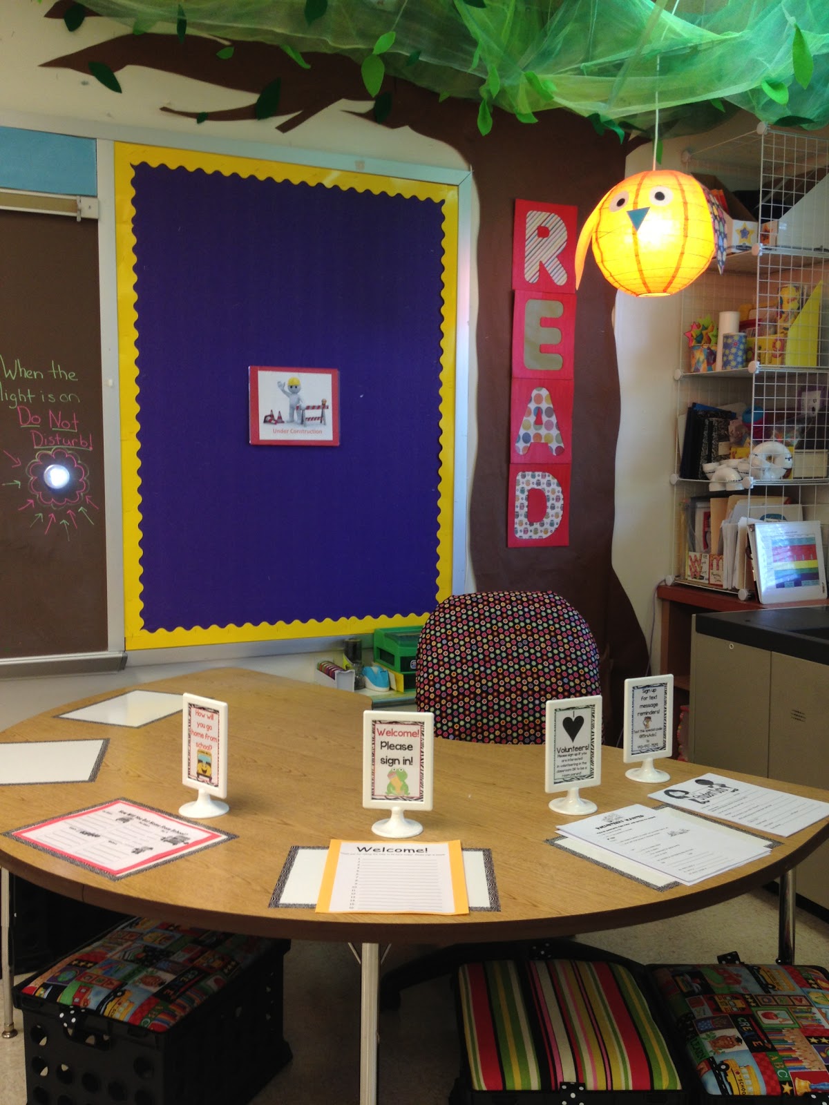 First Grade Spies Open House & Classroom Pics