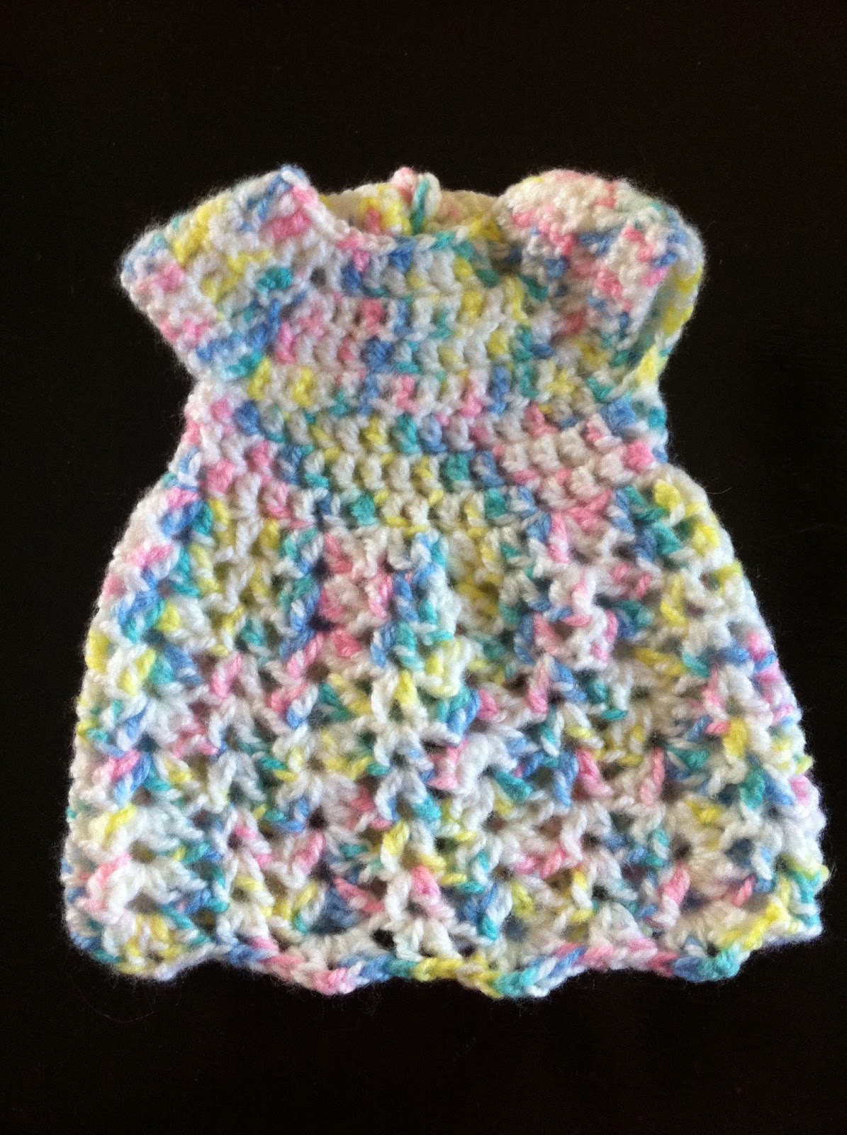 Not My Nana's Crochet!: Crochet Preemie Dress - Free Pattern