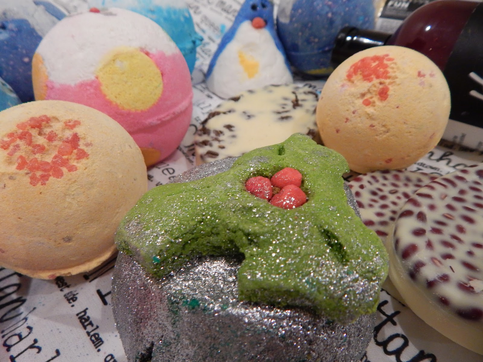 Christmas Lush products 2014