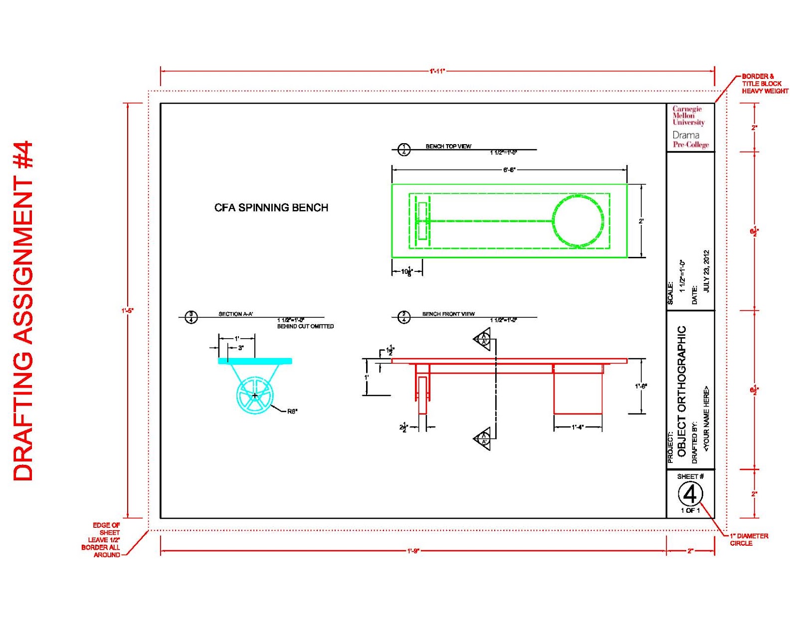 Drafting Layout