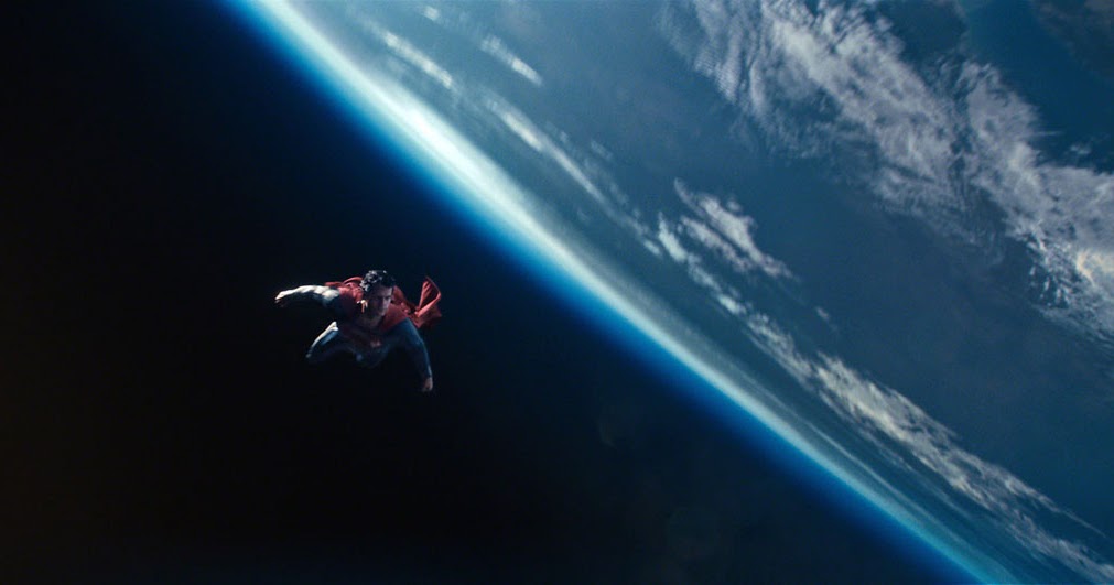 Henry Cavill News HQ Still of 'Man of Steel' in Space "He Will Be a