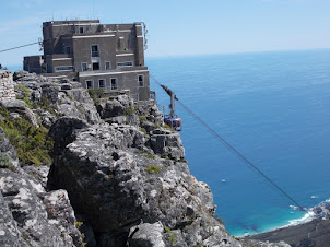 View of the "Cable Car" Platform on Table Mountain top.