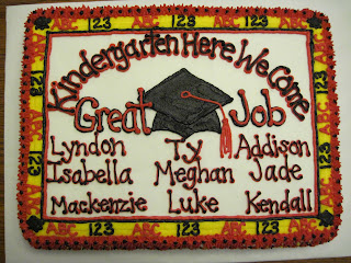 Erin's Custom Cakes: Preschool Graduation Cake