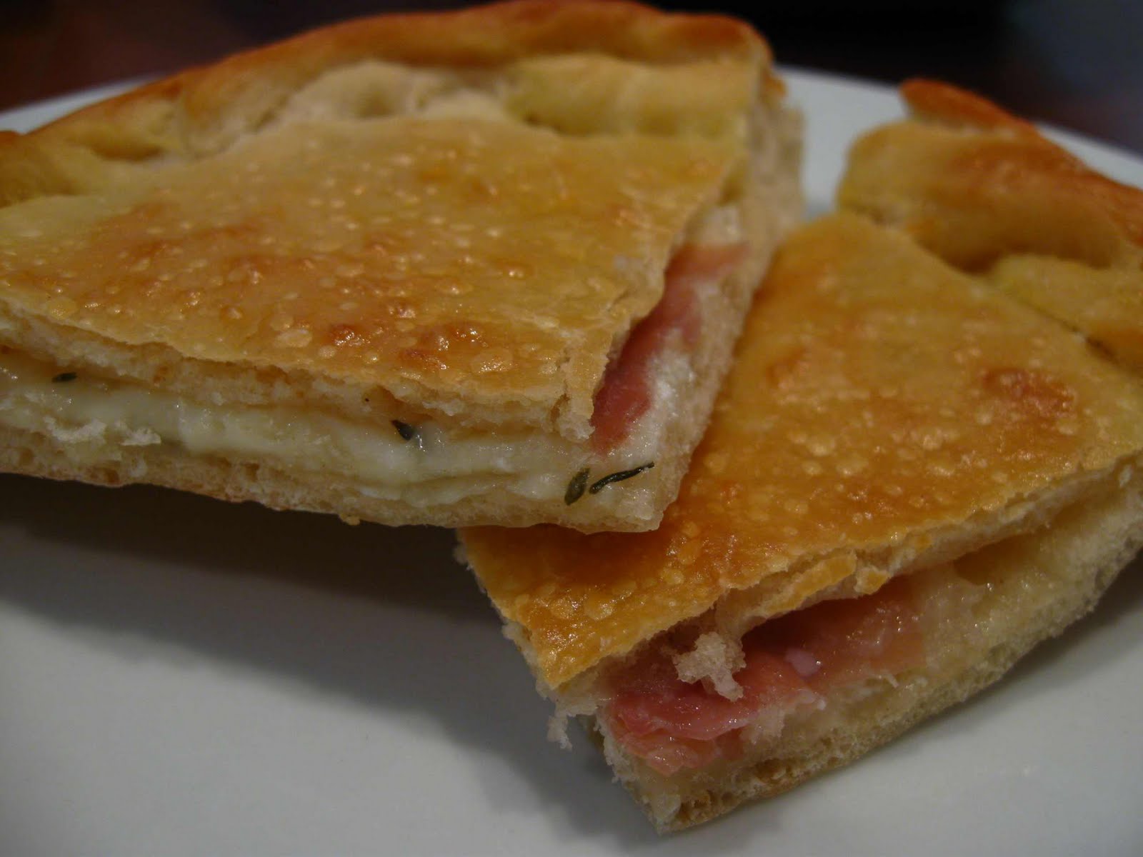 Cooking From Scratch Prosciutto and Cheese Calzone