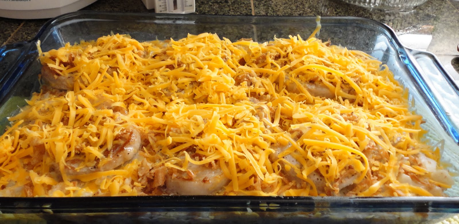 One Crazy Cookie Pork Chops O'Brien