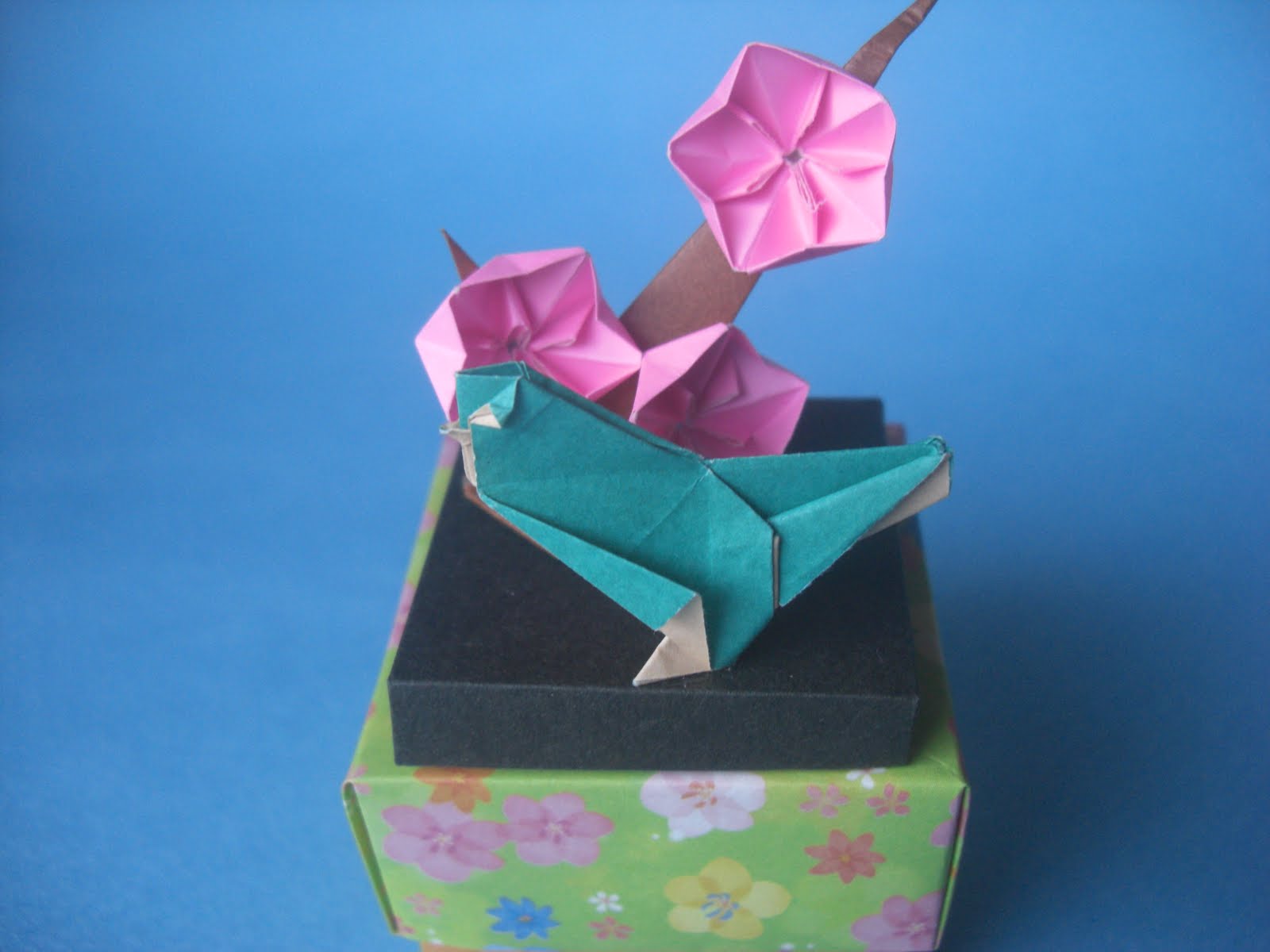 92 Origami Plus クニ オリガミ プラス ５弁の梅の花