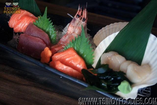 assorted sashimi 
