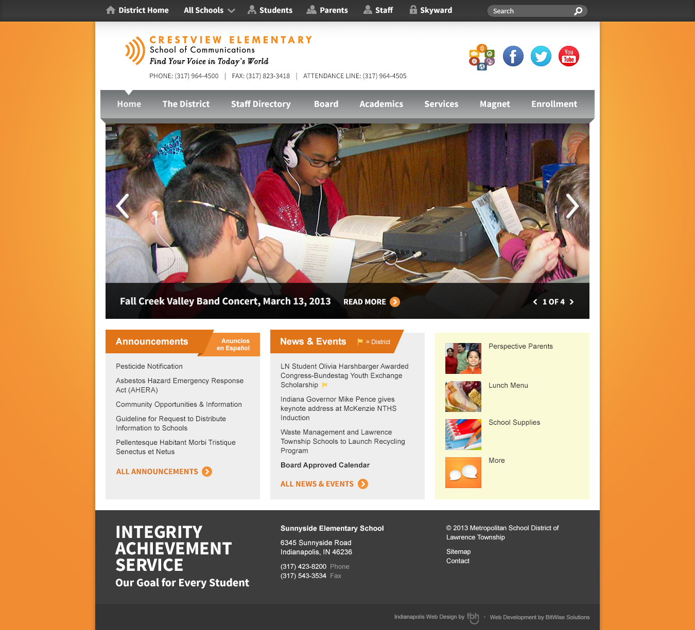 A case study for flexible, functional web design Metropolitan School