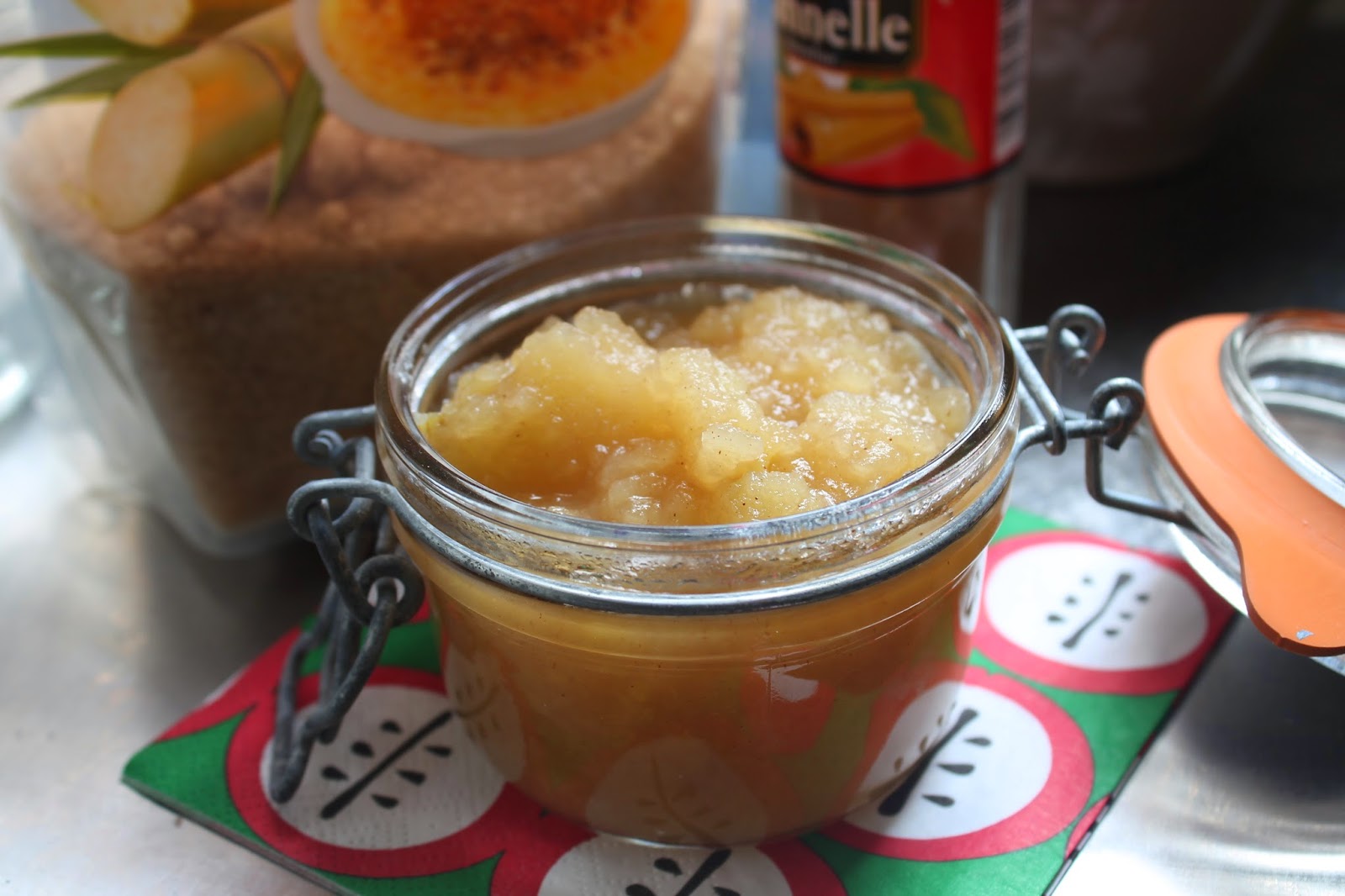 Recettes Faciles & Rapides Compote de pommes à la cannelle