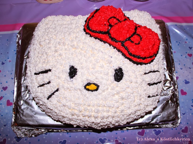 Alexa S Kostlichkeiten Hello Kitty Geburtstagstorte