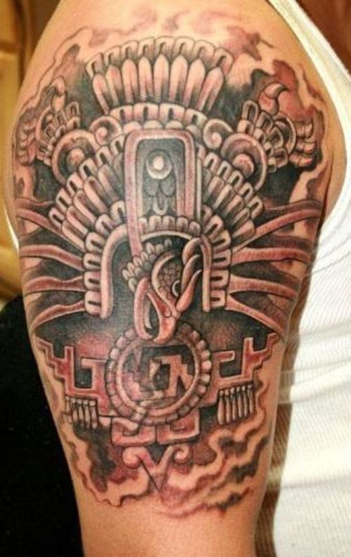 My Tattoo Designs: Aztec Eagle Tattoos