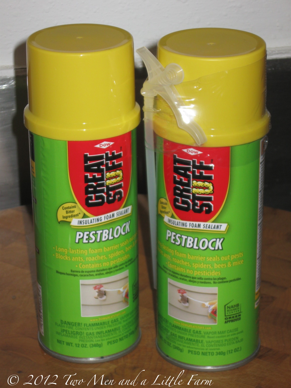 Two Men and a Little Farm MOUSE PROOFING WEEKEND