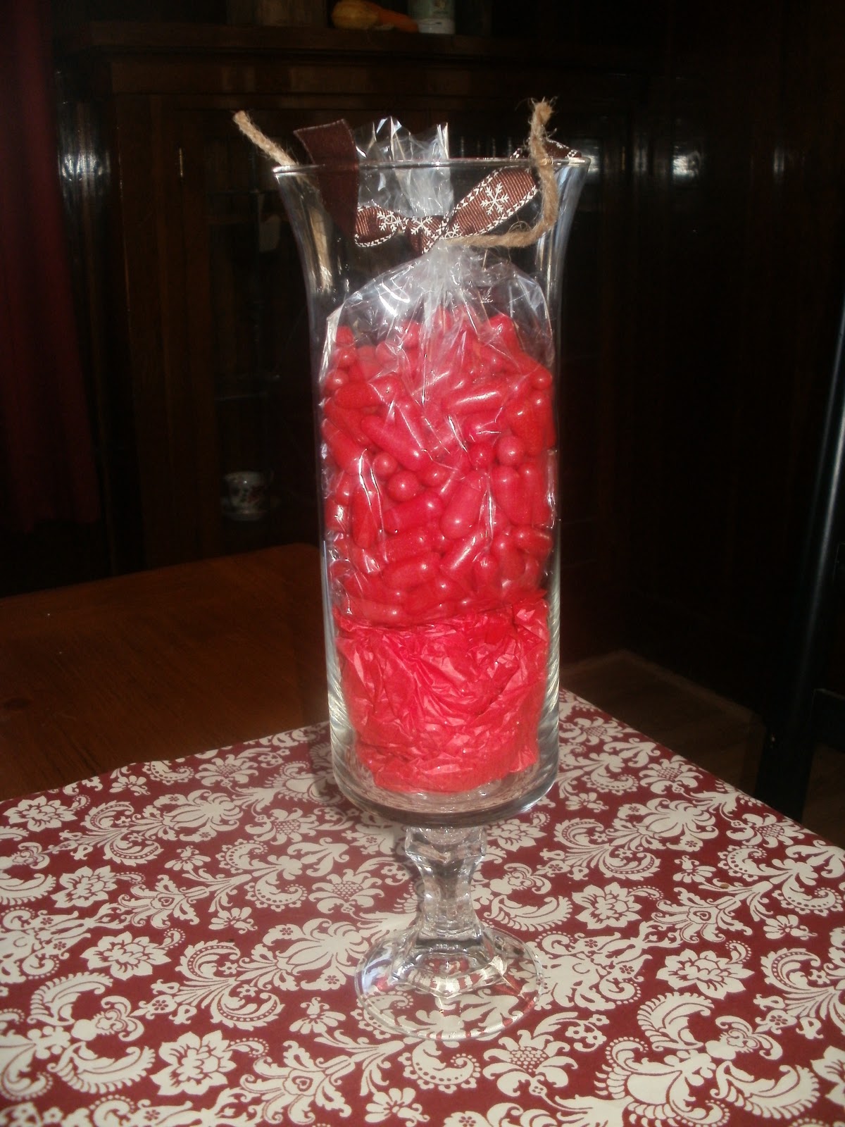 Sweet Taters and Tales Handmade ChristmasCandle Holder fillers