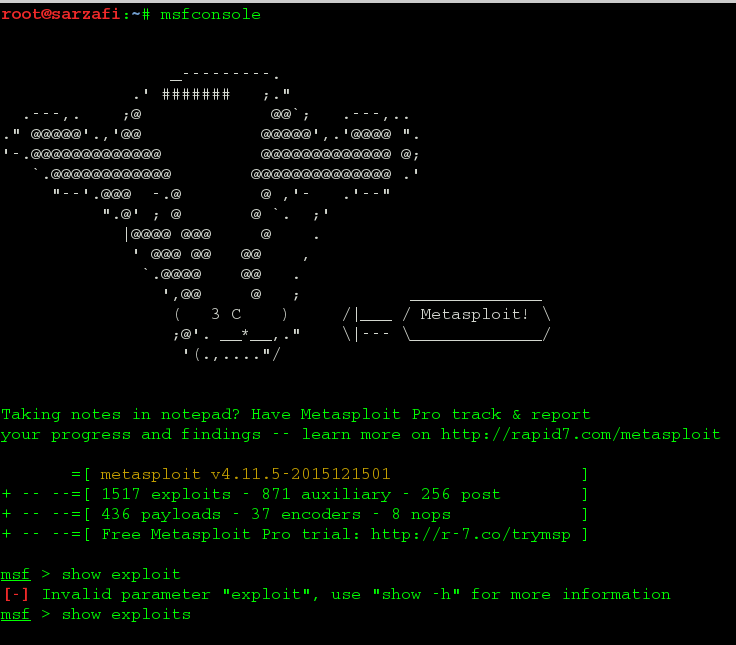 unit metasploit.service not found unit metasploit.service not found