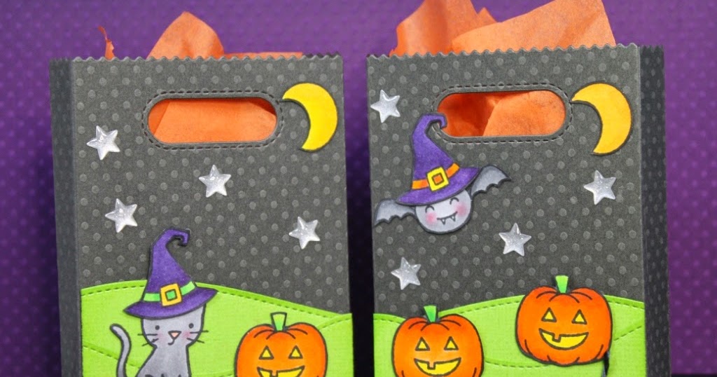 Studio 5380 Lawn Fawn Halloween Treat Bags