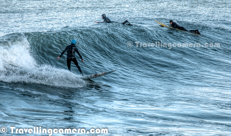 Surfing Under The Golden Bridge San Francisco