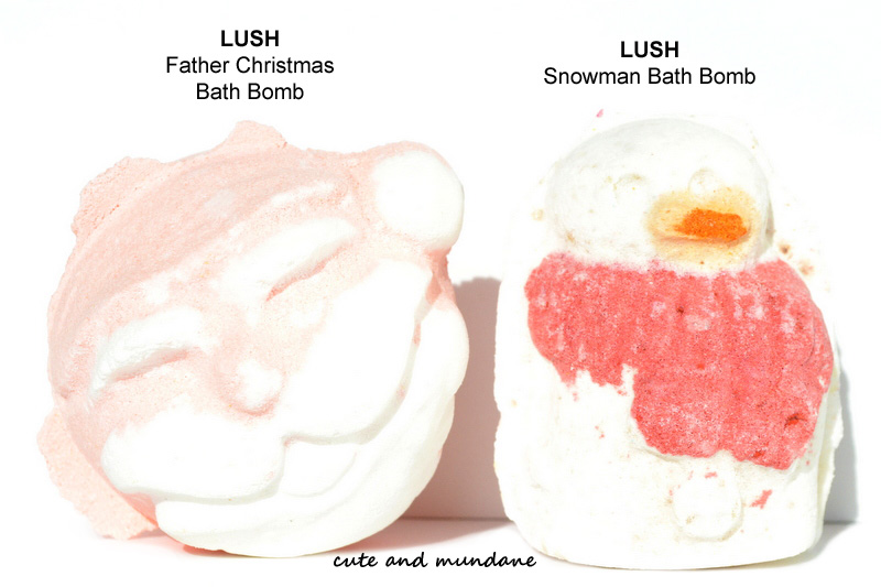 Cute and Mundane LUSH Christmas Friends tin review + photos