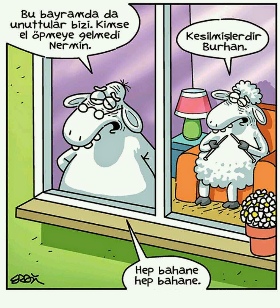 Kurban bayramı karikatürleri Kurban bayramı karikatürleri