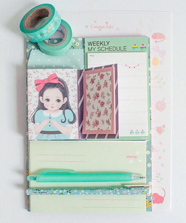 Happiness is... beautiful creative stationery from Korea via City Girl Searching Happiness is... beautiful creative stationery from Korea via City Girl Searching