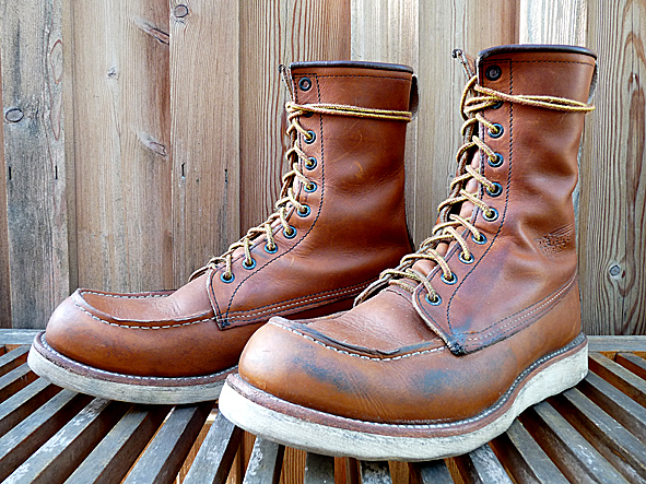 steve mcqueen red wing boots