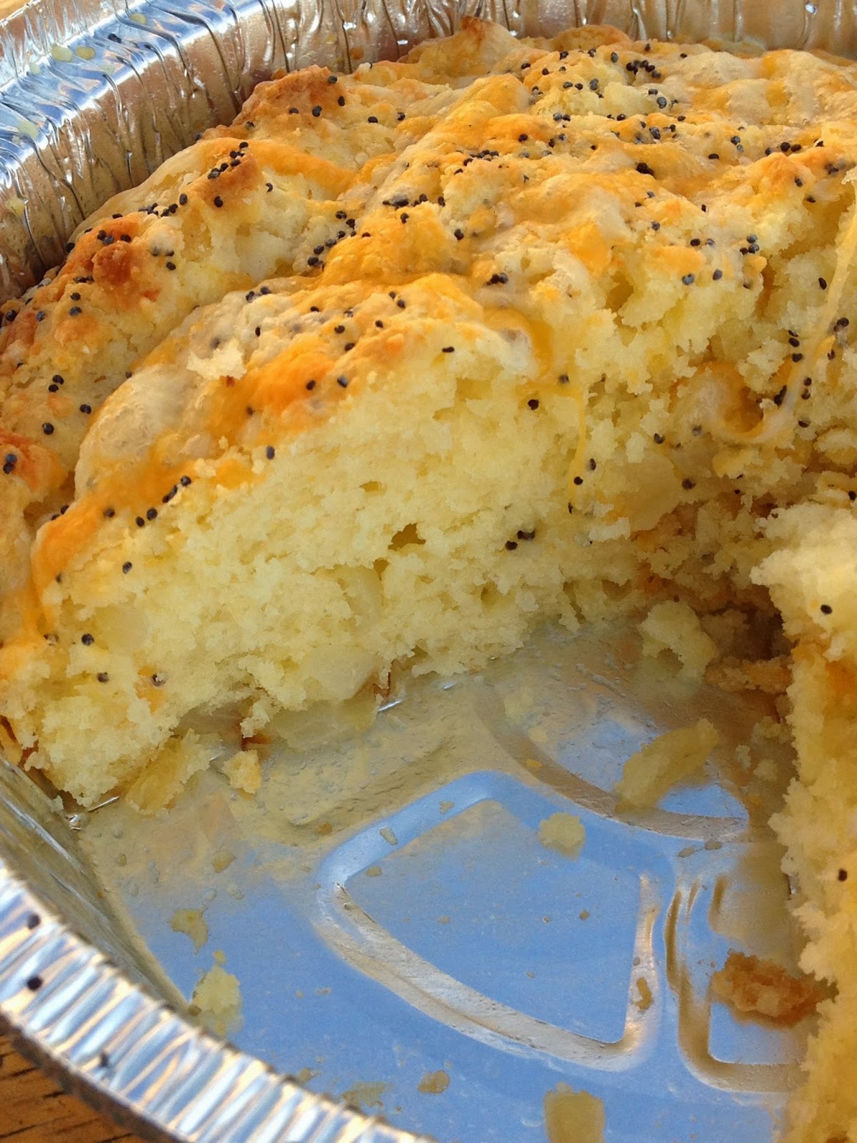 Dinner is Ready! Onion Poppy Seed Bread