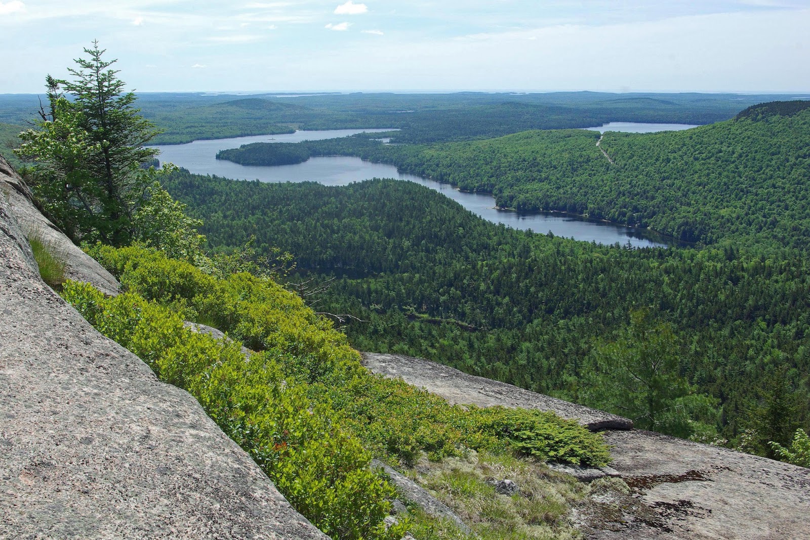 Hiking in Maine with Kelley 6/10/13 Tunk Mountain