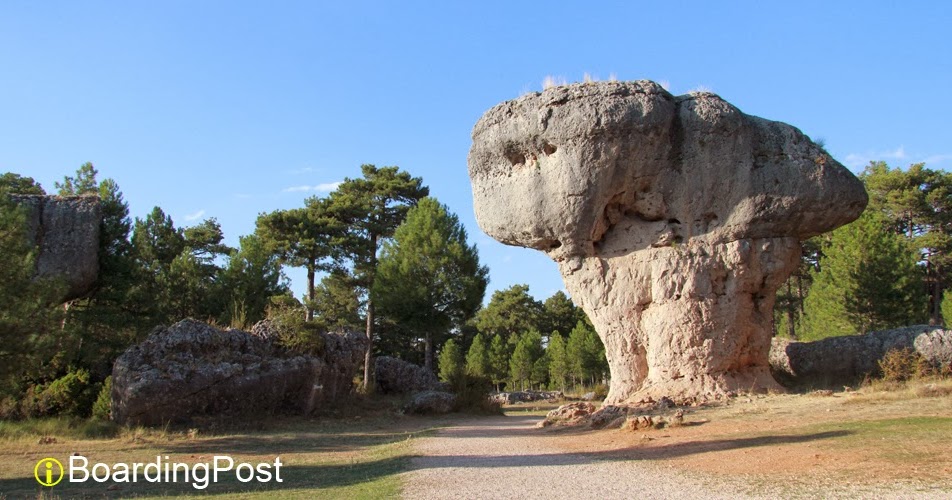 Ciudad encantada de Cuenca, un fondo marino a 1.500m de altitud