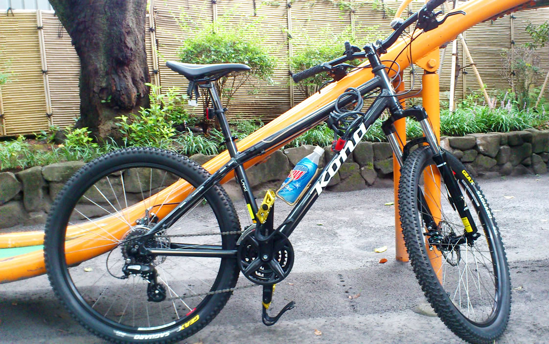 Kona Hardtail Mountain Bikes: Lana39;i in the house of bamboo