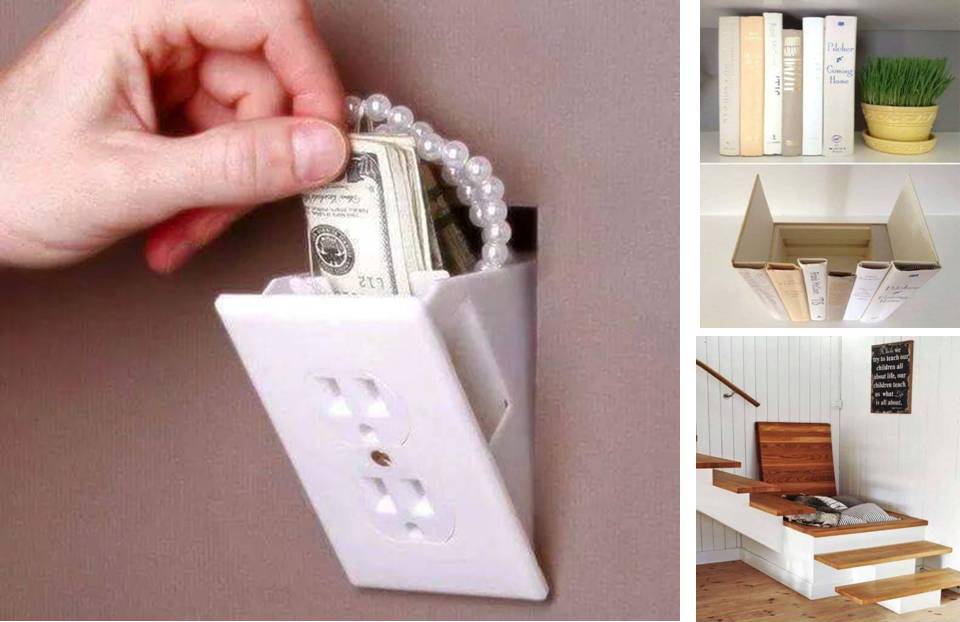10 Secret ideas to Hide Valuables at Home
