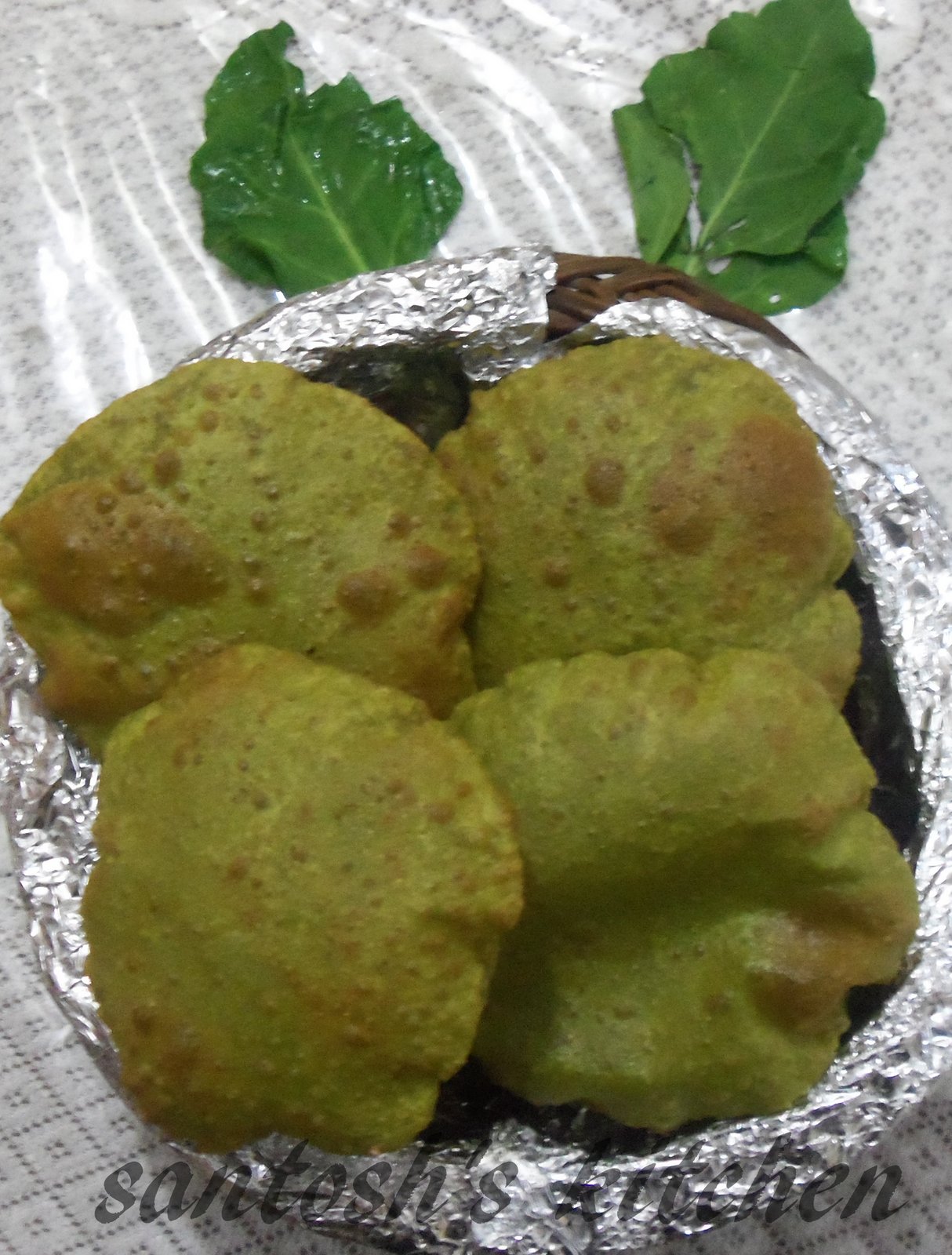 palak puri