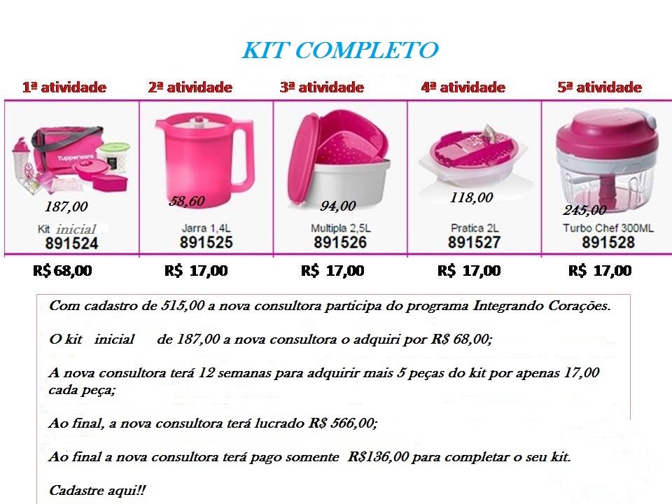 kit inicial completo