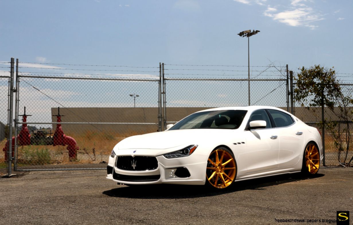 WALD Maserati Ghibli Black di Forza BM12 Savini Wheels WALD Maserati Ghibli Black di Forza BM12 Savini Wheels