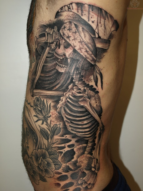 fish skeleton tattoo tattoos