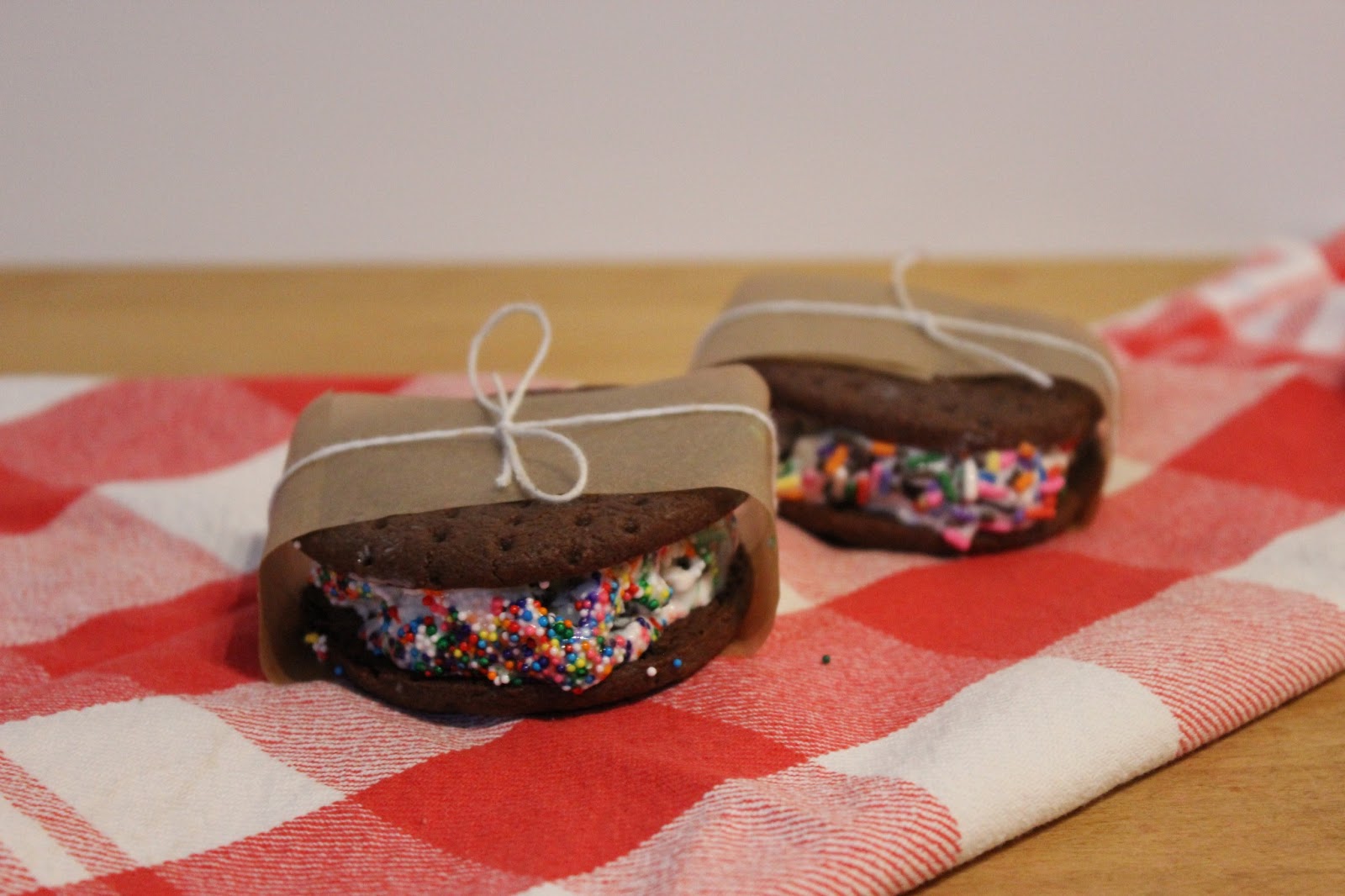 Chantilly Wishes & Chiffon Dreams Homemade Ice Cream Sandwiches