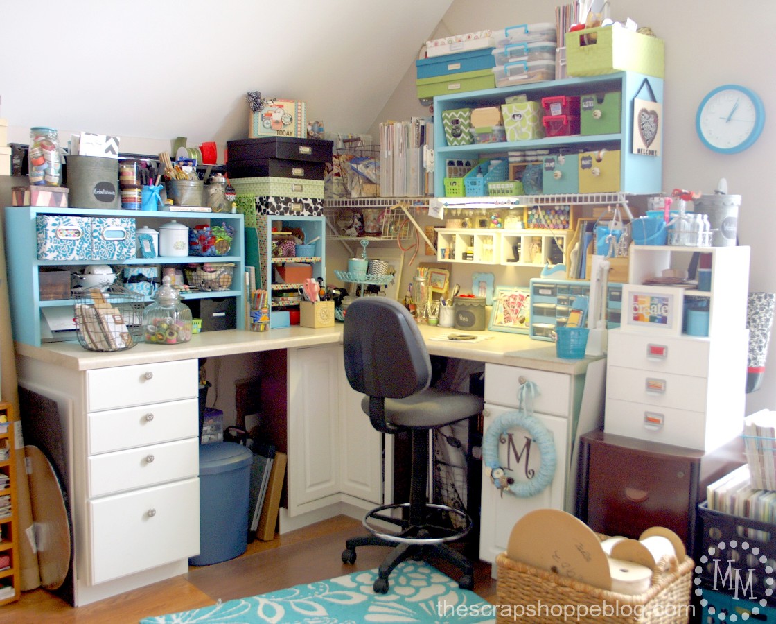 My Craft Room Table Mat SECRET ♥♥♥ / Scraproom Ideas 