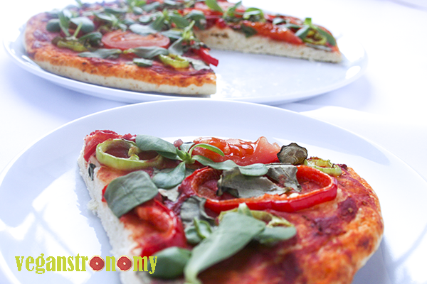 veganstronomy Kolay Vegan Pizza